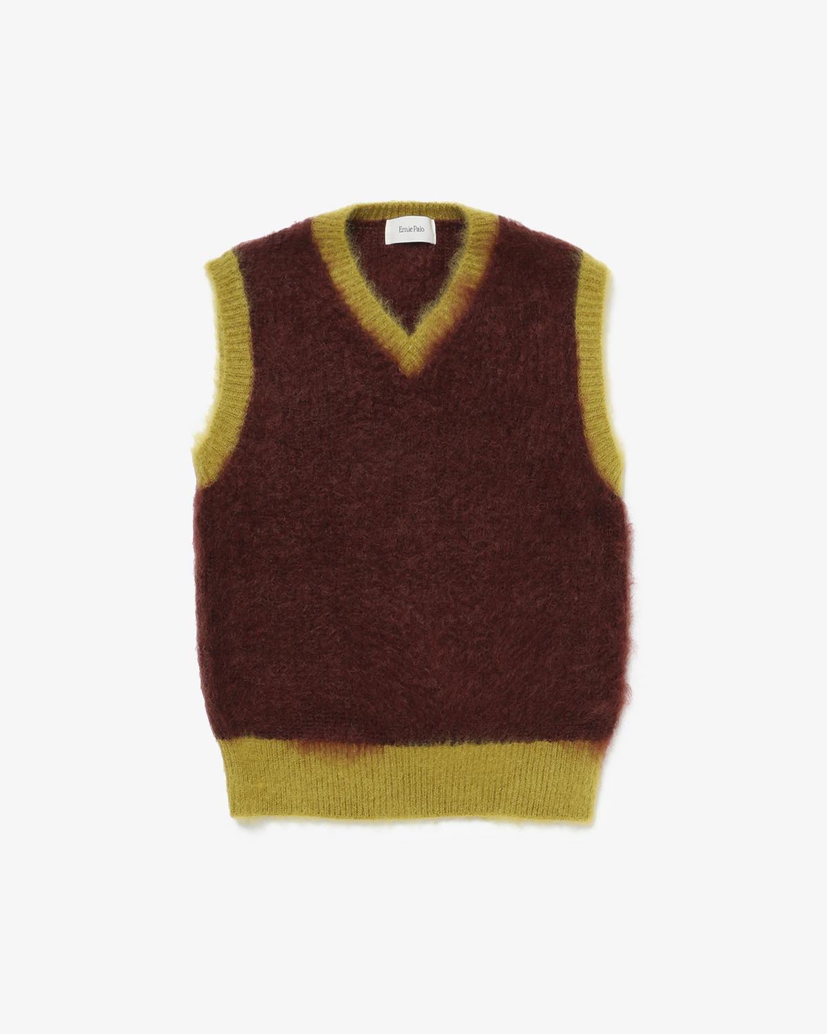 MOHAIR KNIT VEST