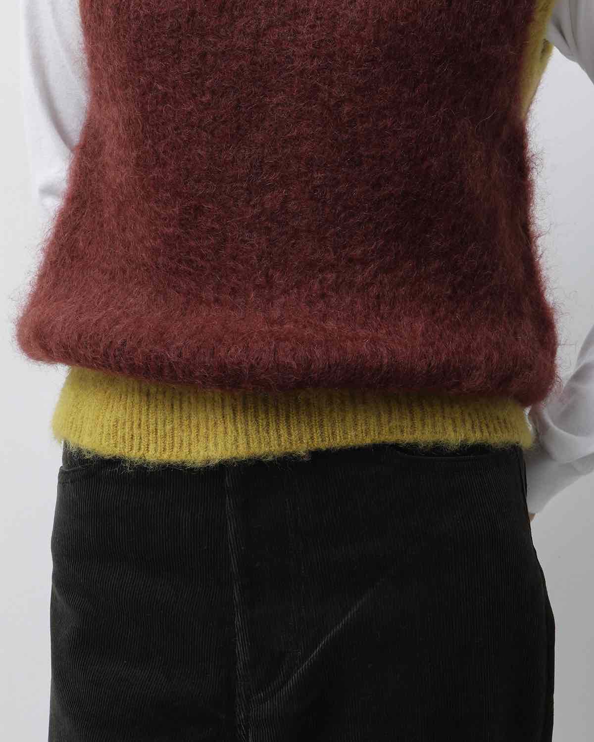 MOHAIR KNIT VEST