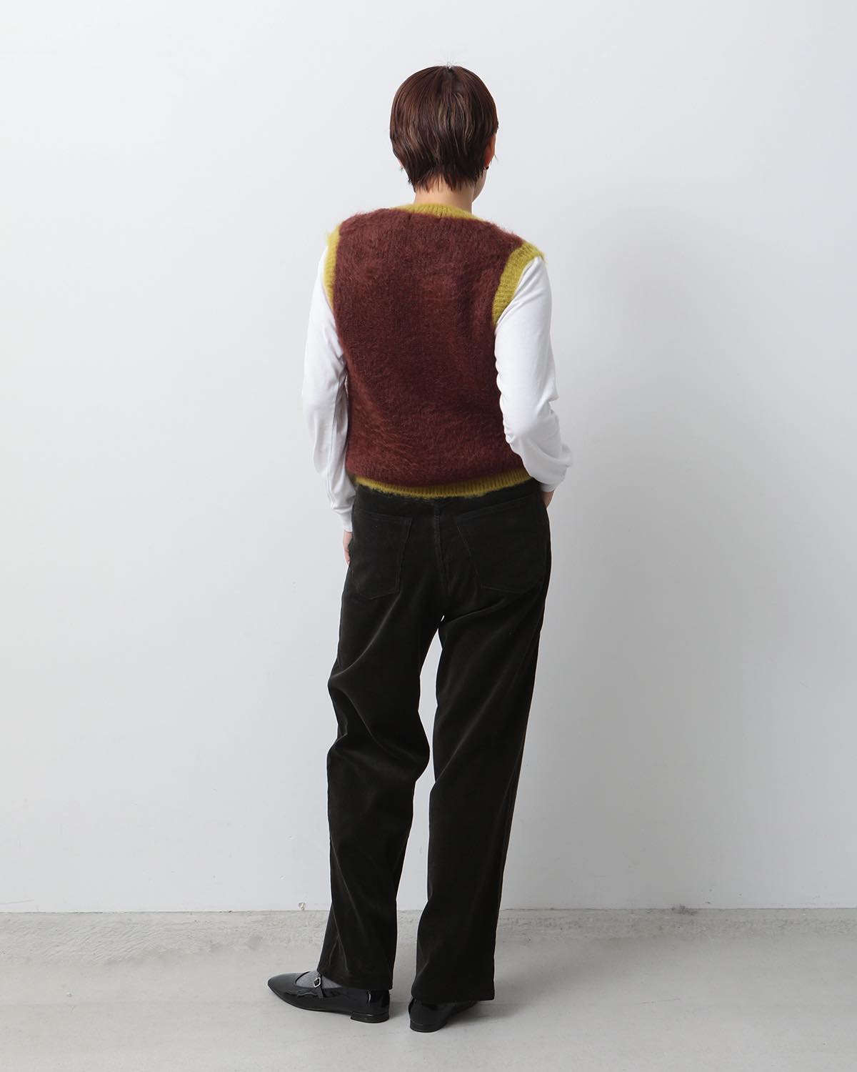 MOHAIR KNIT VEST