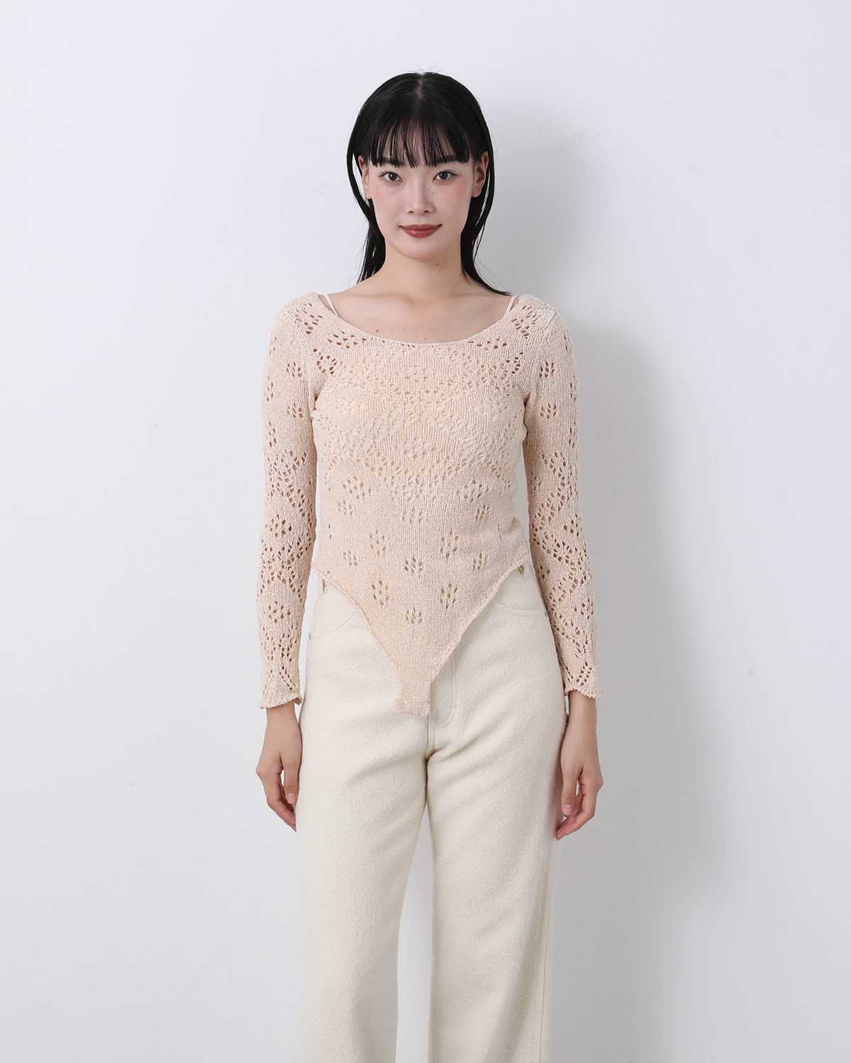 SILK VELVET LACE BODYSUIT