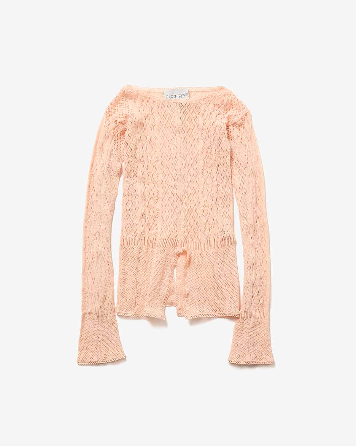 STRETCH LACE LONG SLEEVE TEE