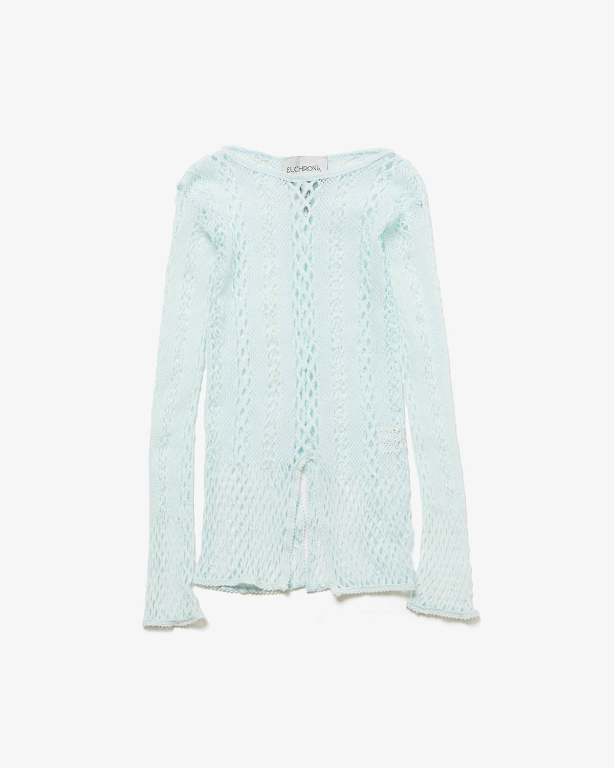STRETCH LACE LONG SLEEVE TEE