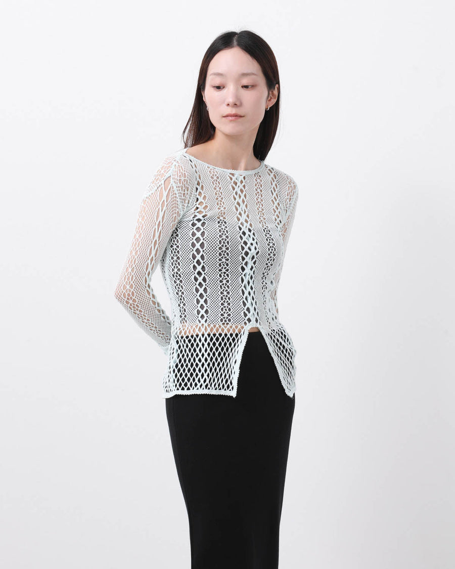 STRETCH LACE LONG SLEEVE TEE – COVERCHORD