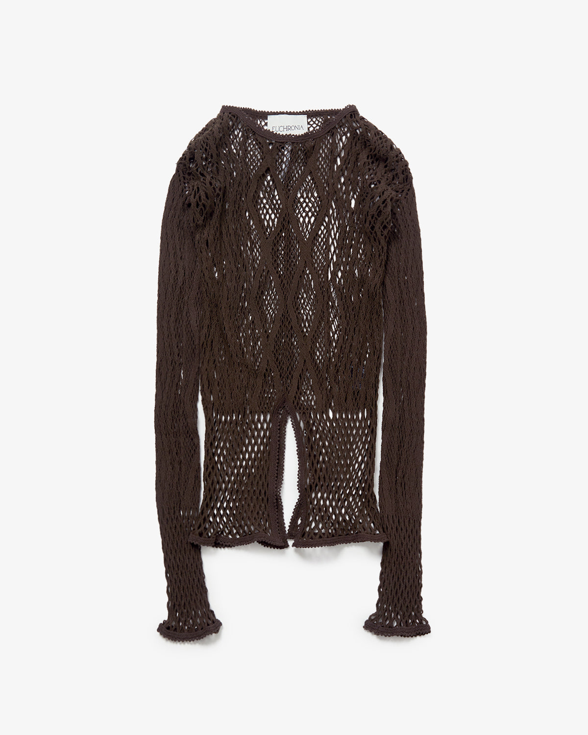 STRETCH LACE LONG SLEEVE TEE