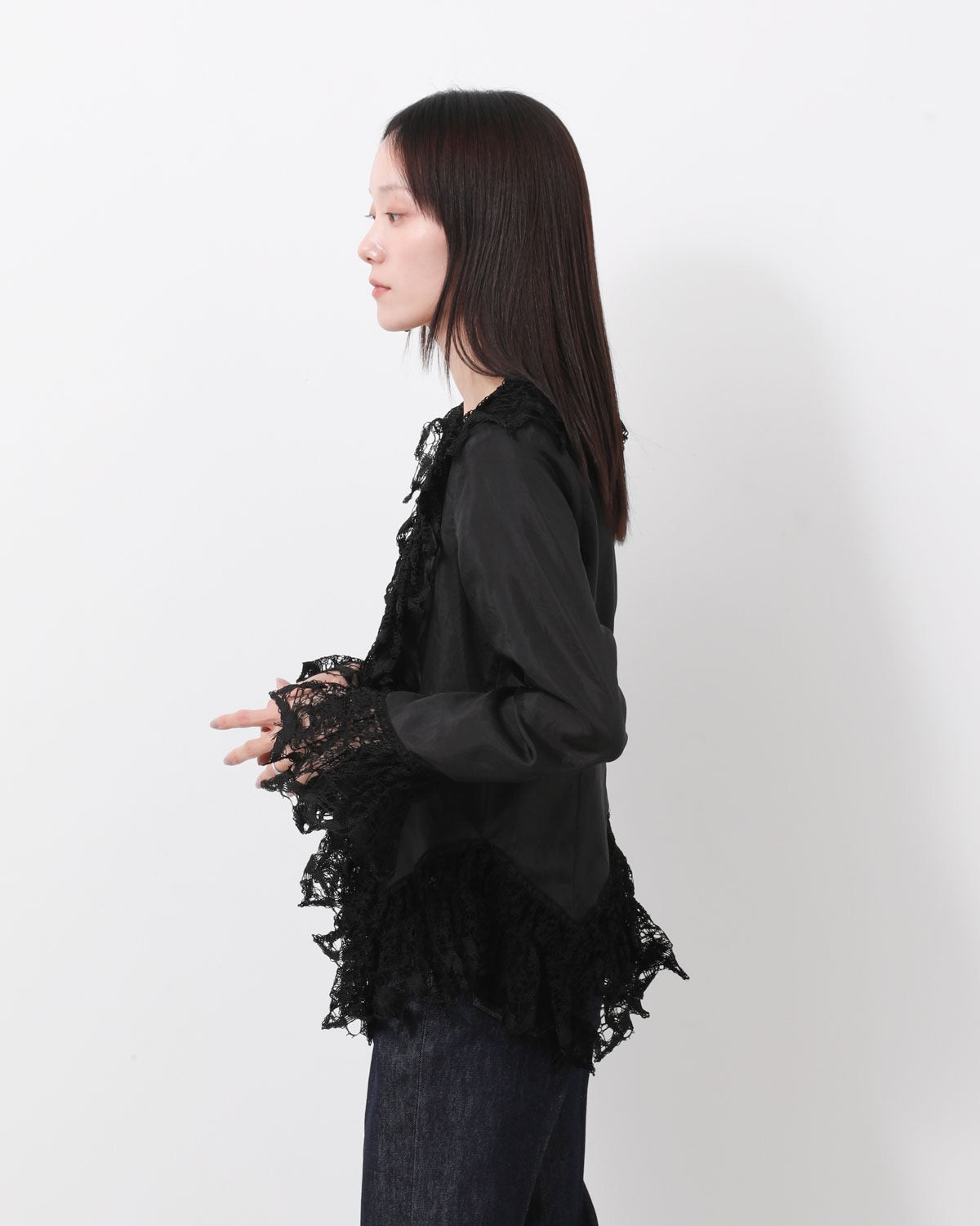 ORIGINAL TORSION LACE BLOUSE