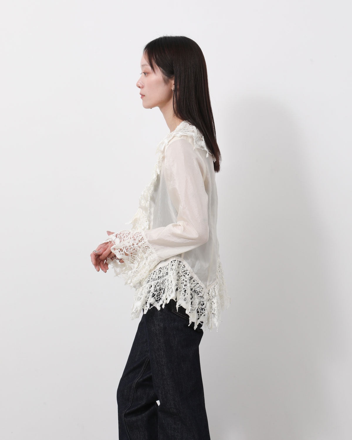 ORIGINAL TORSION LACE BLOUSE