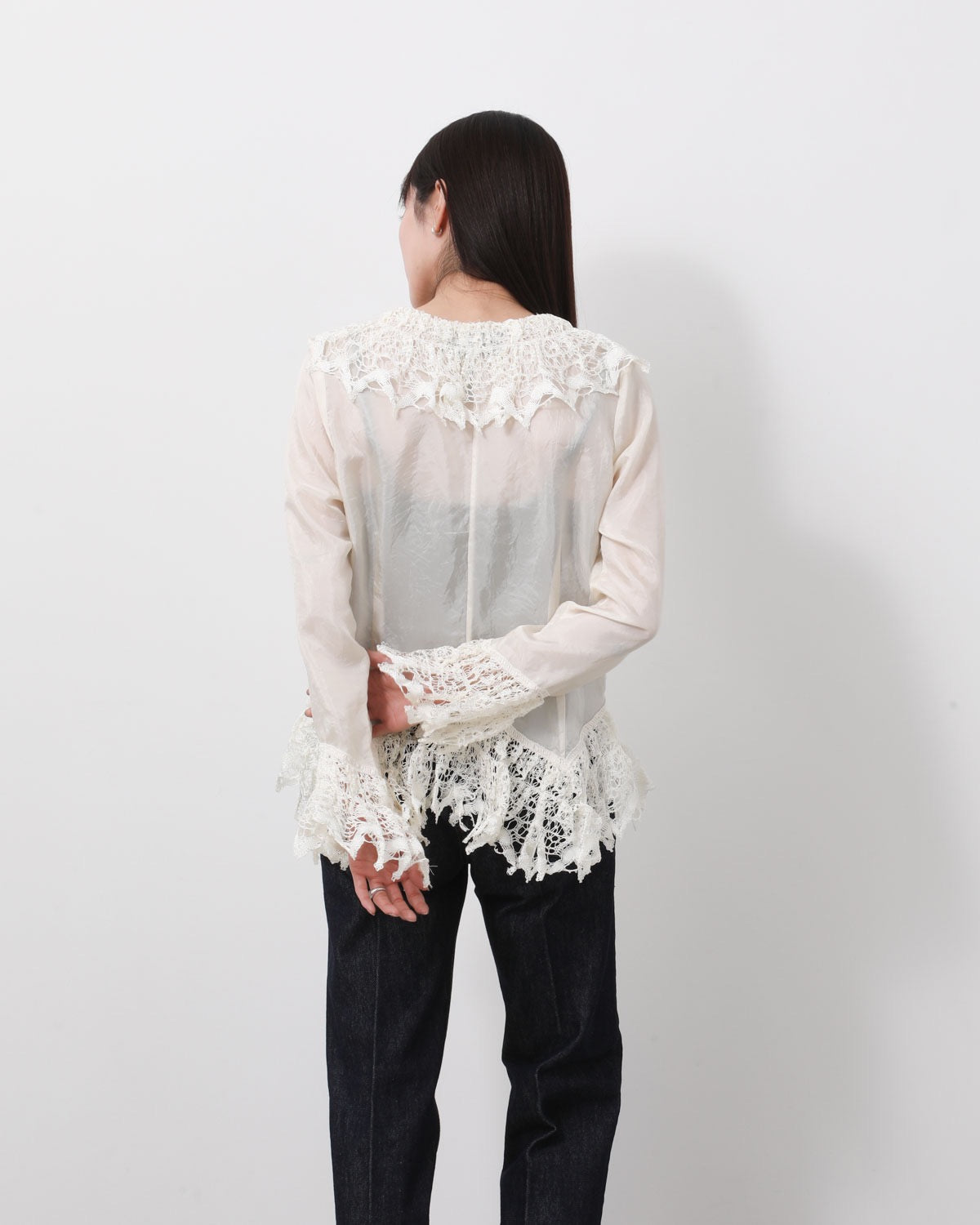 ORIGINAL TORSION LACE BLOUSE
