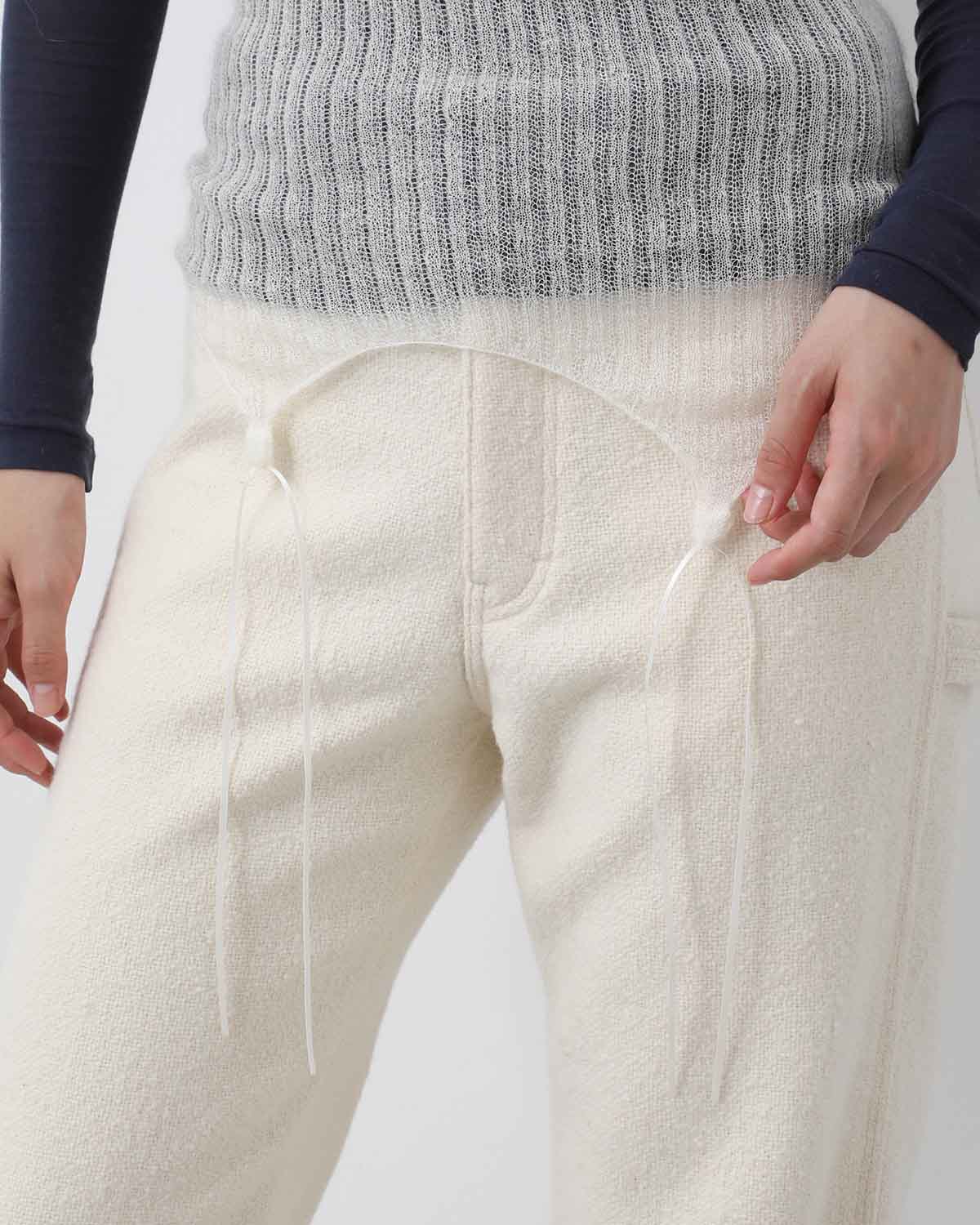 WHOLEGARMENT SILK MOHAIR CAMISOLE