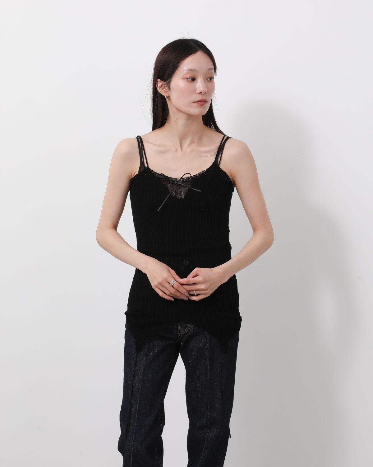 WHOLEGARMENT LACE CAMISOLE