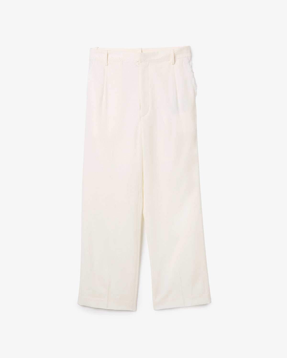REVERSIBLE LACE TROUSERS