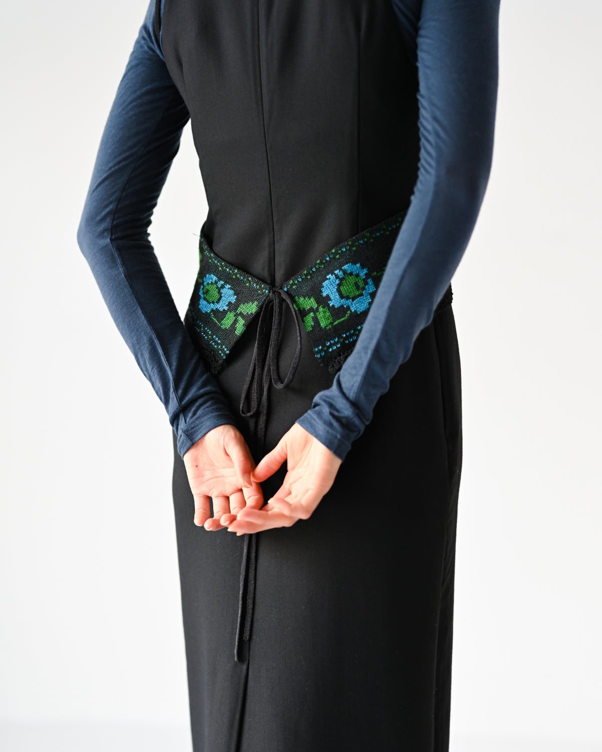 JACQUARD LACE BUSTIER