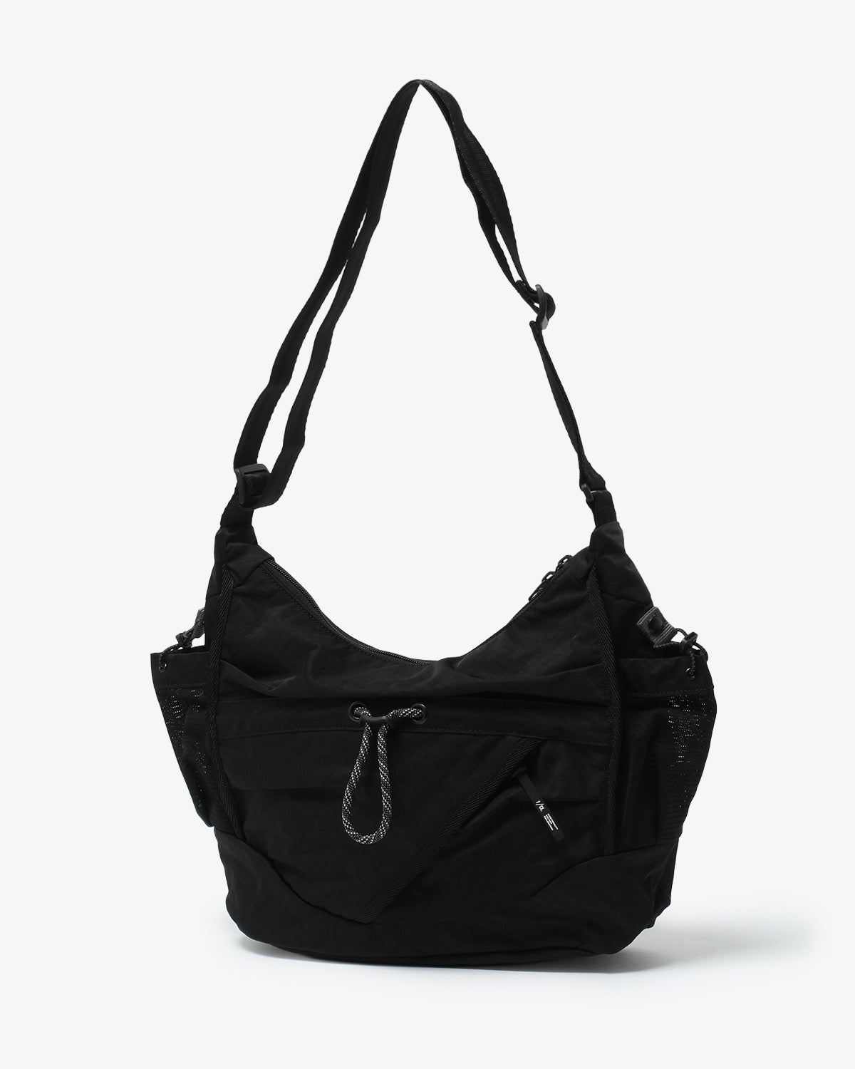 TEXTURED TWILL 2WAY SHOULDER TOTE