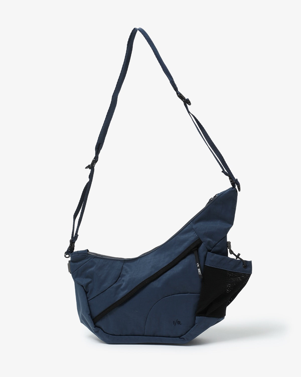 TEXTURED TWILL HORN MINI SHOULDER BAG