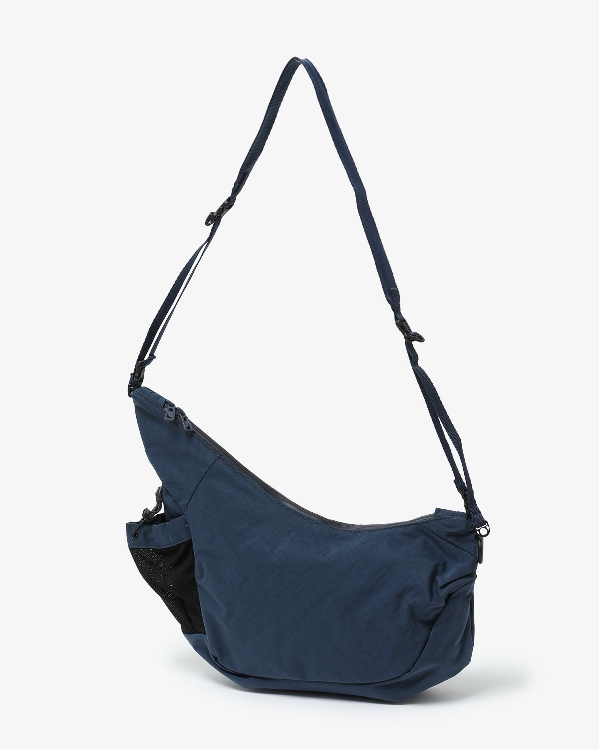 TEXTURED TWILL HORN MINI SHOULDER BAG