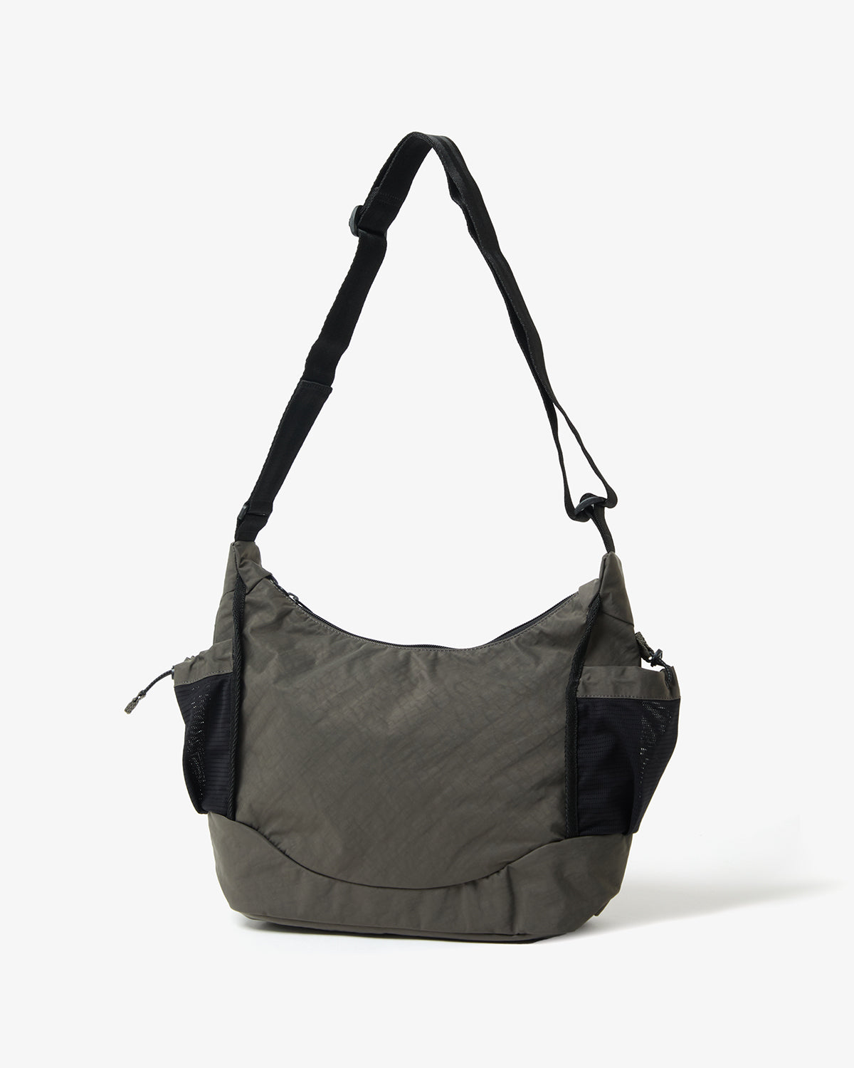 TEXTURED TWILL 2WAY SHOULDER TOTE