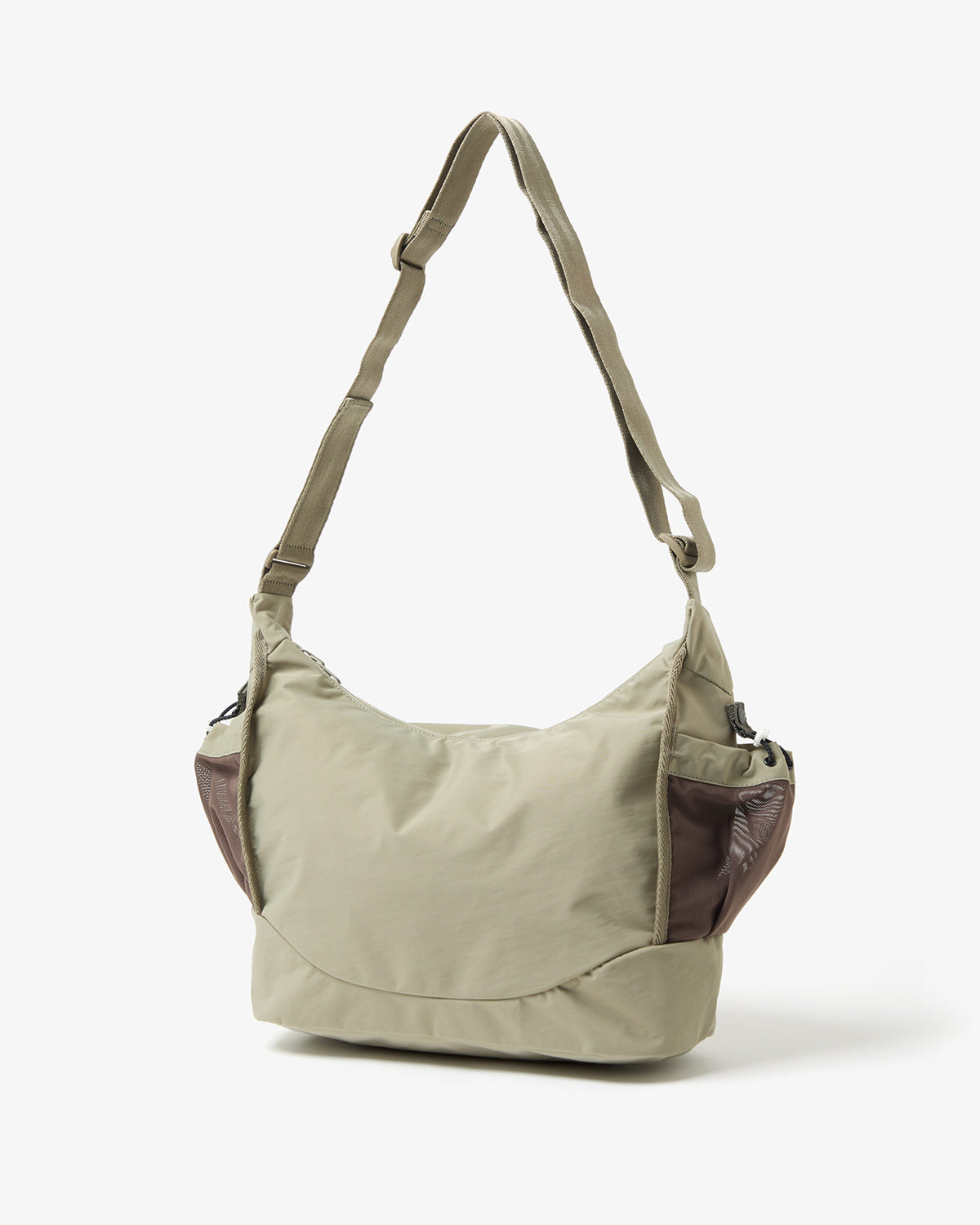 TEXTURED TWILL 2WAY SHOULDER TOTE