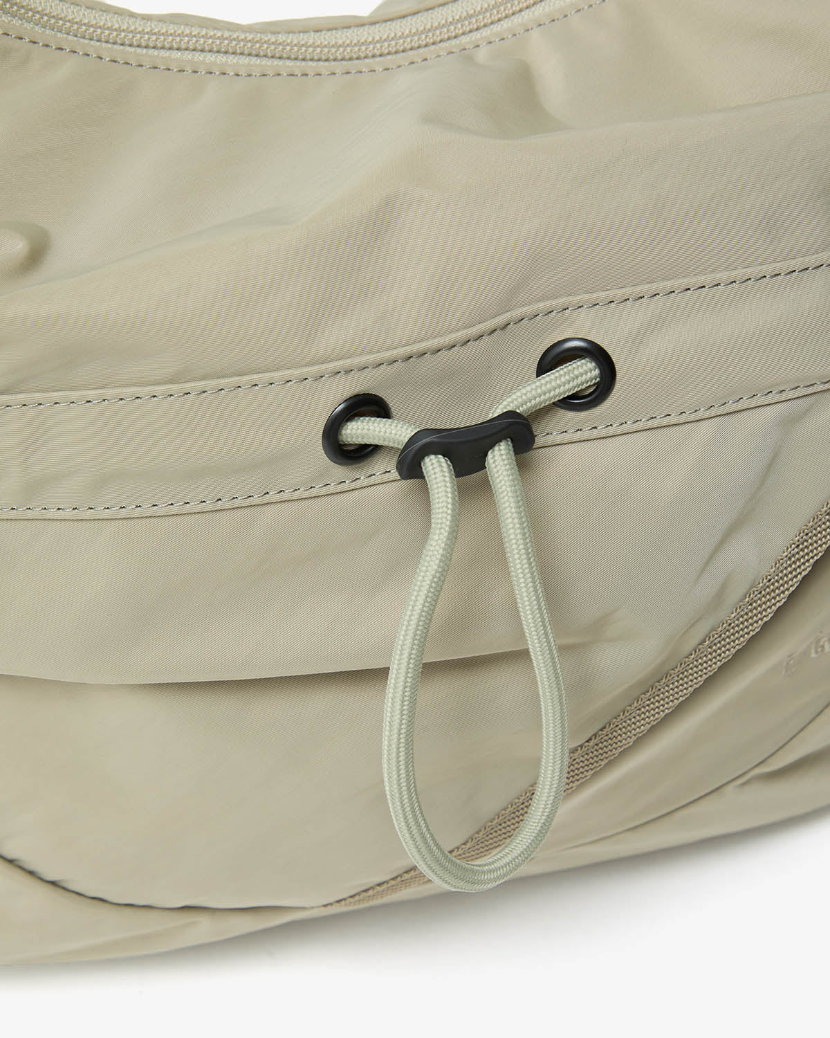 TEXTURED TWILL 2WAY SHOULDER TOTE
