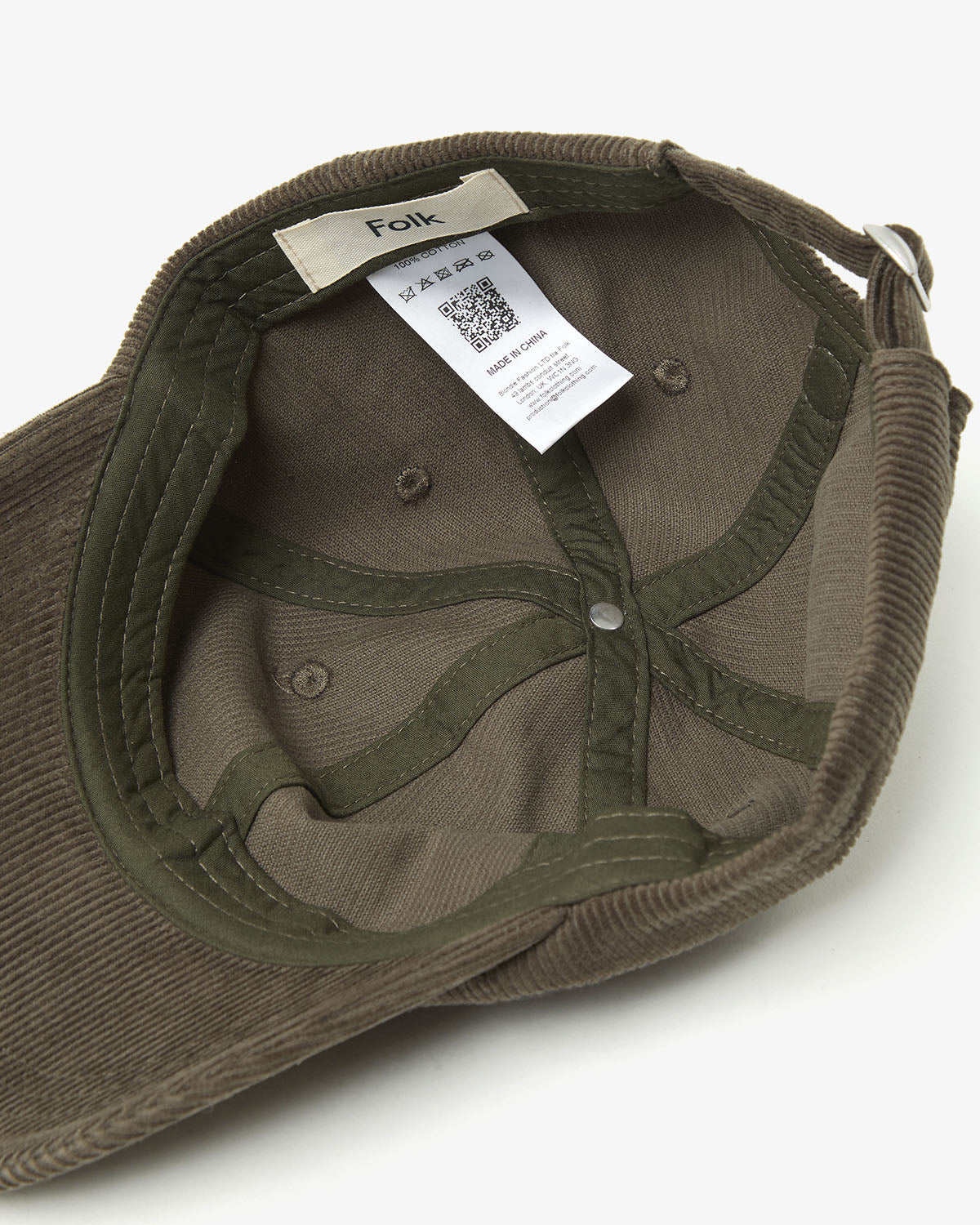 CORDUROY CAP