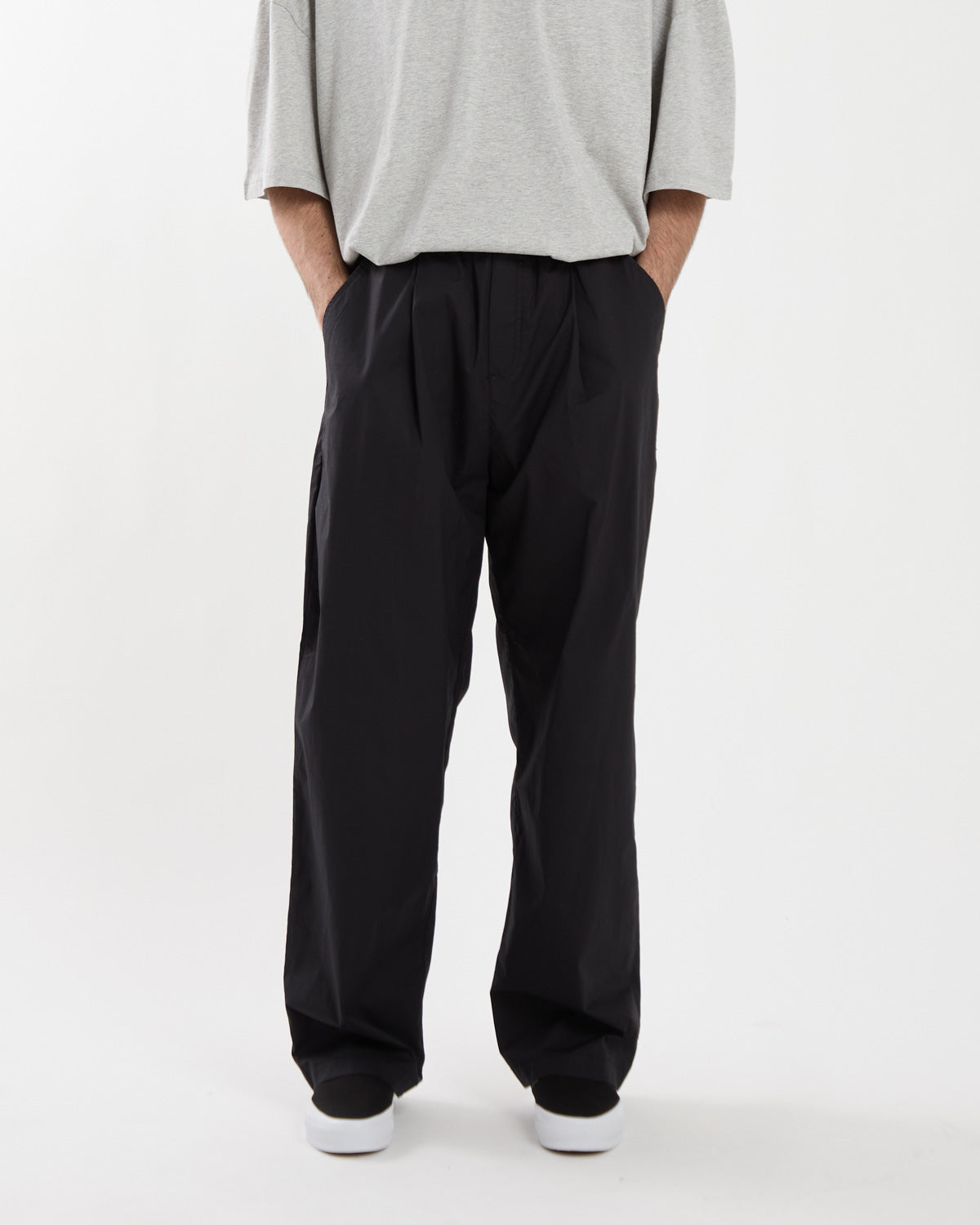 DRAWCORD LOOSE TROUSERS