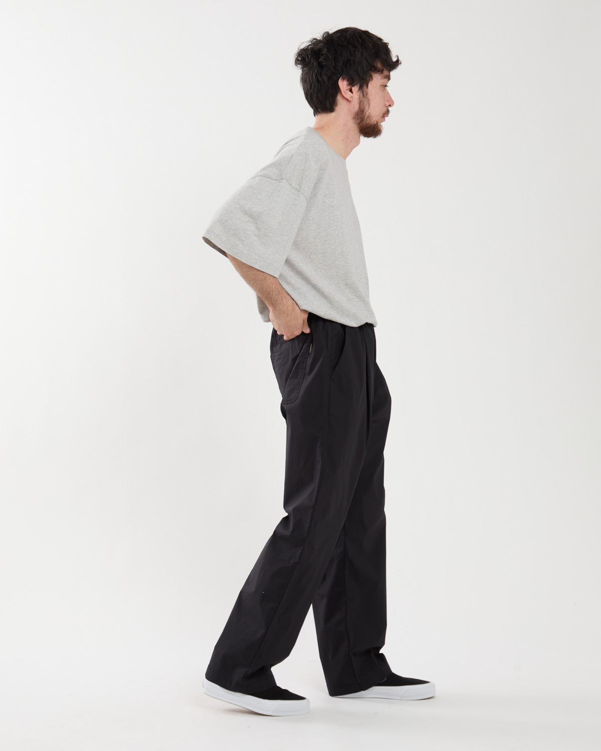DRAWCORD LOOSE TROUSERS