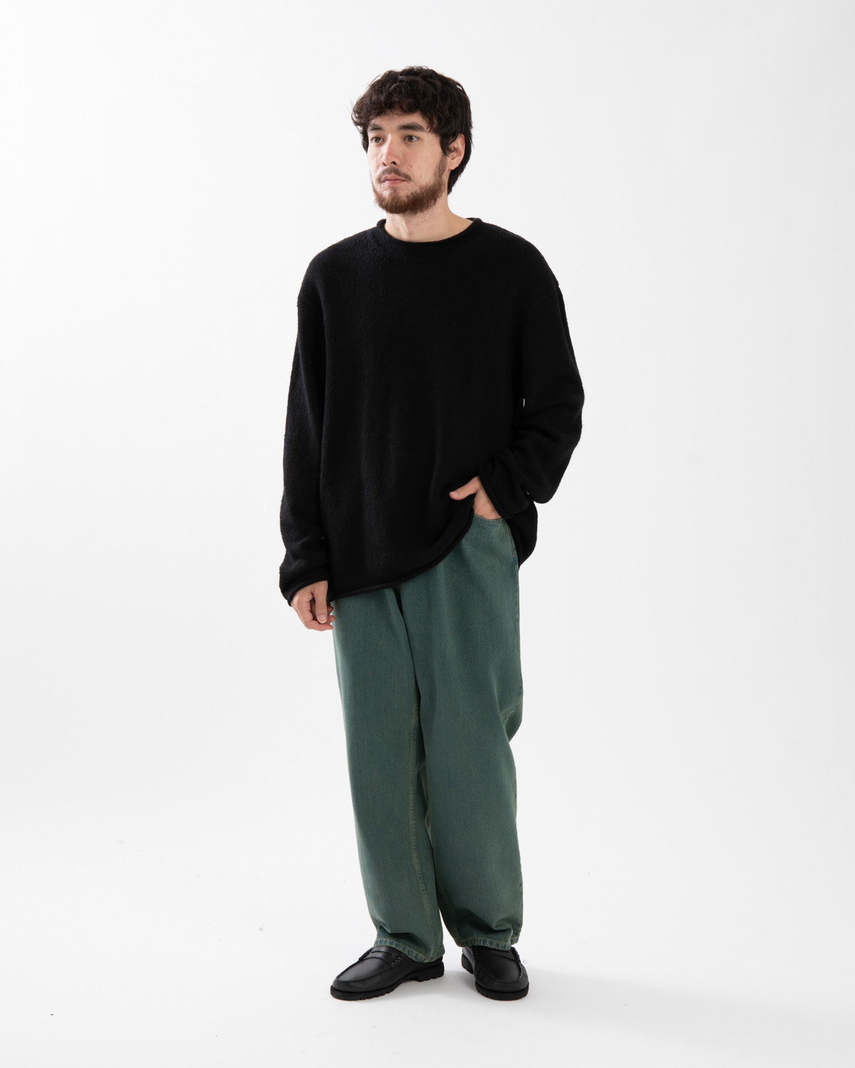 BARREL LEG JEAN