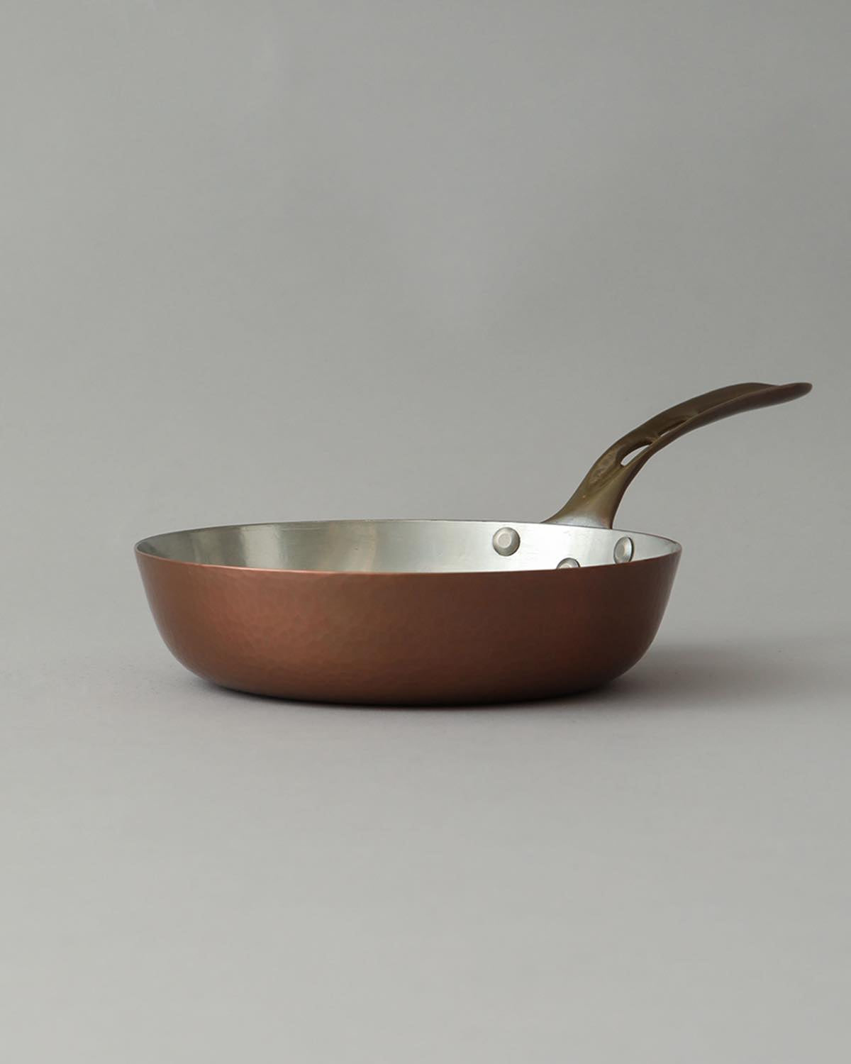 COPPER FRYING PAN 15.5cm RAW FINISH