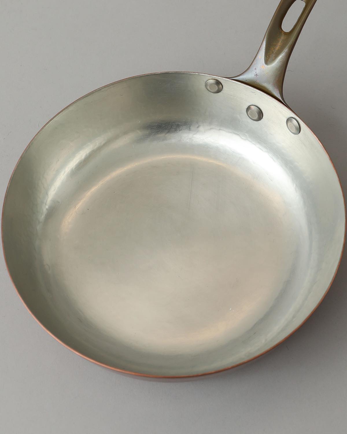 COPPER FRYING PAN 15.5cm RAW FINISH