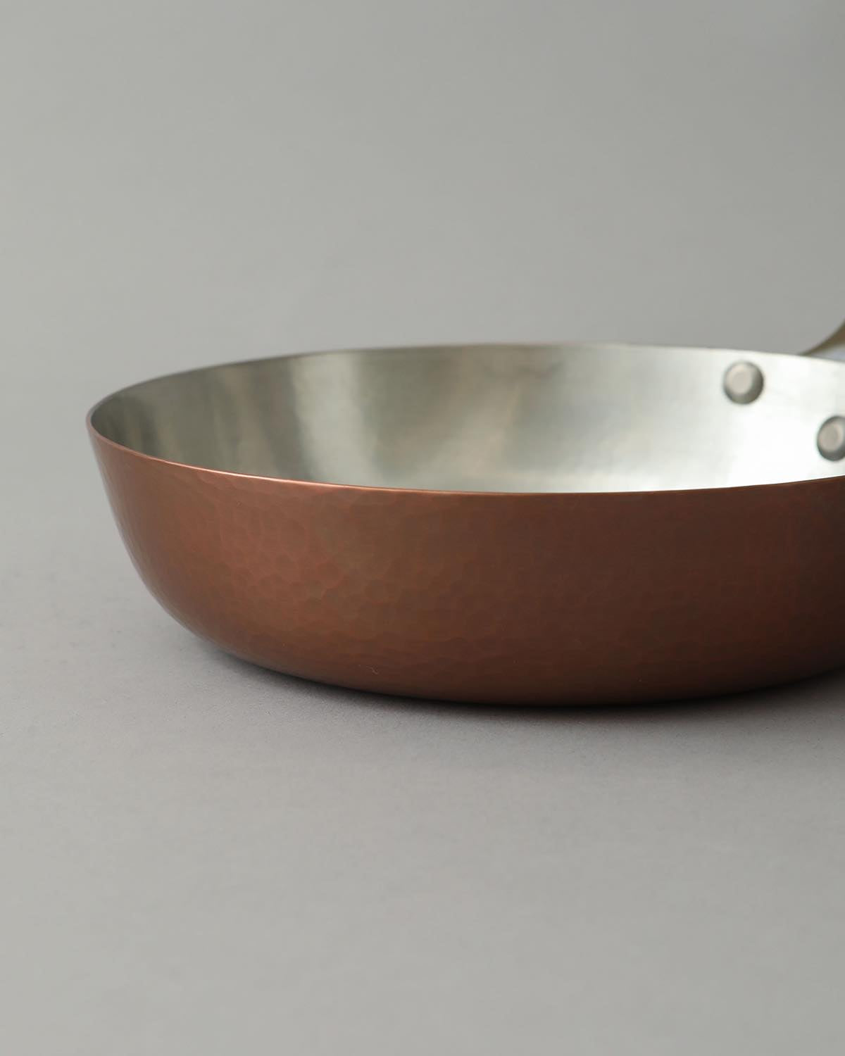 COPPER FRYING PAN 15.5cm RAW FINISH