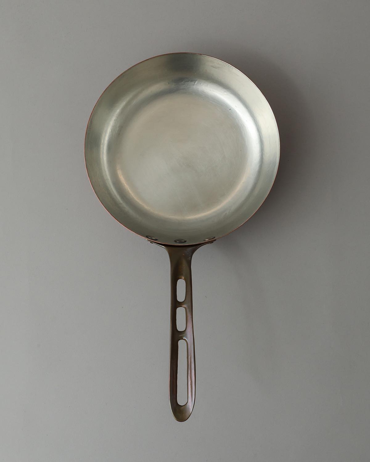 COPPER FRYING PAN 15.5cm RAW FINISH