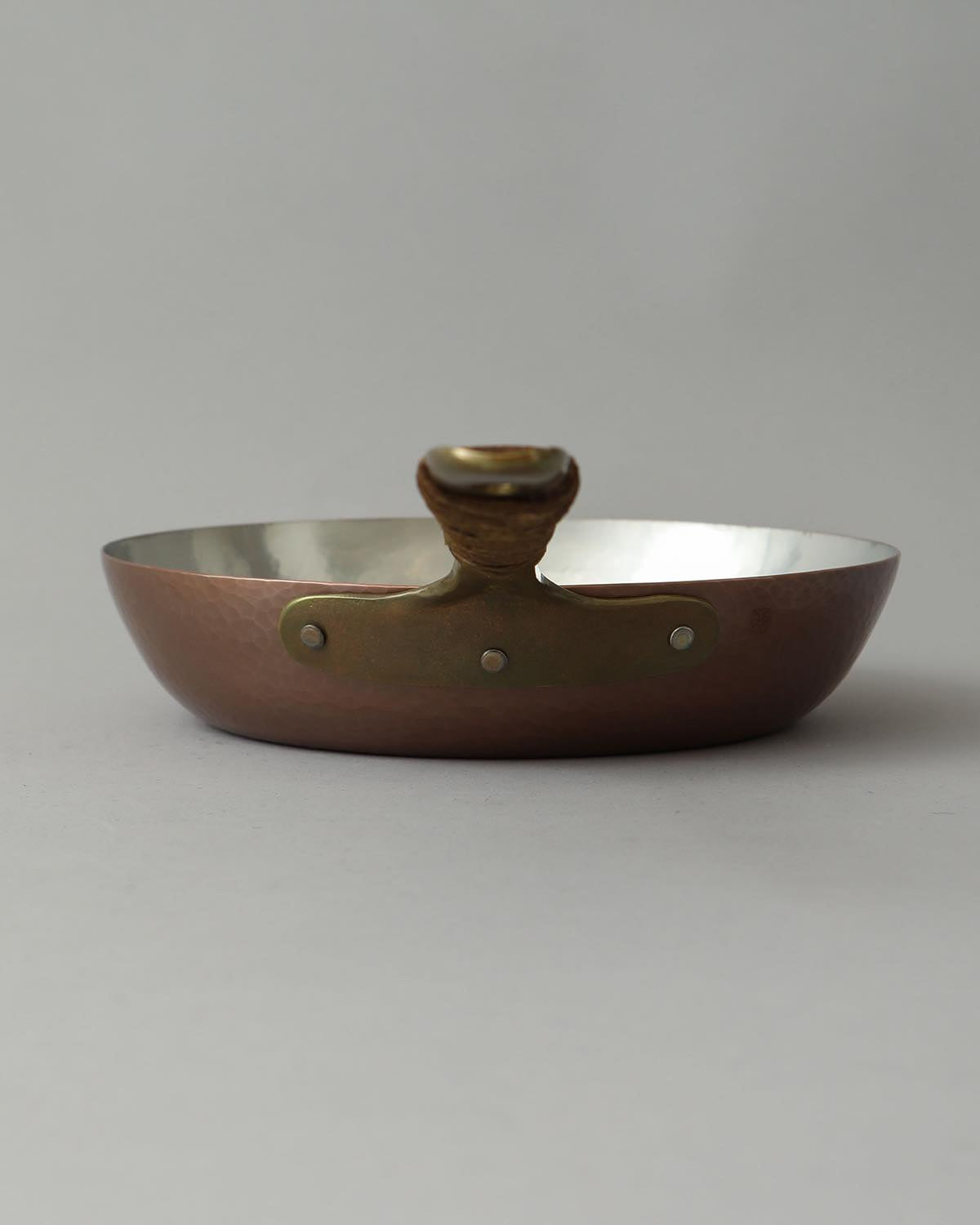 COPPER FRYING PAN 22cm RAW FINISH