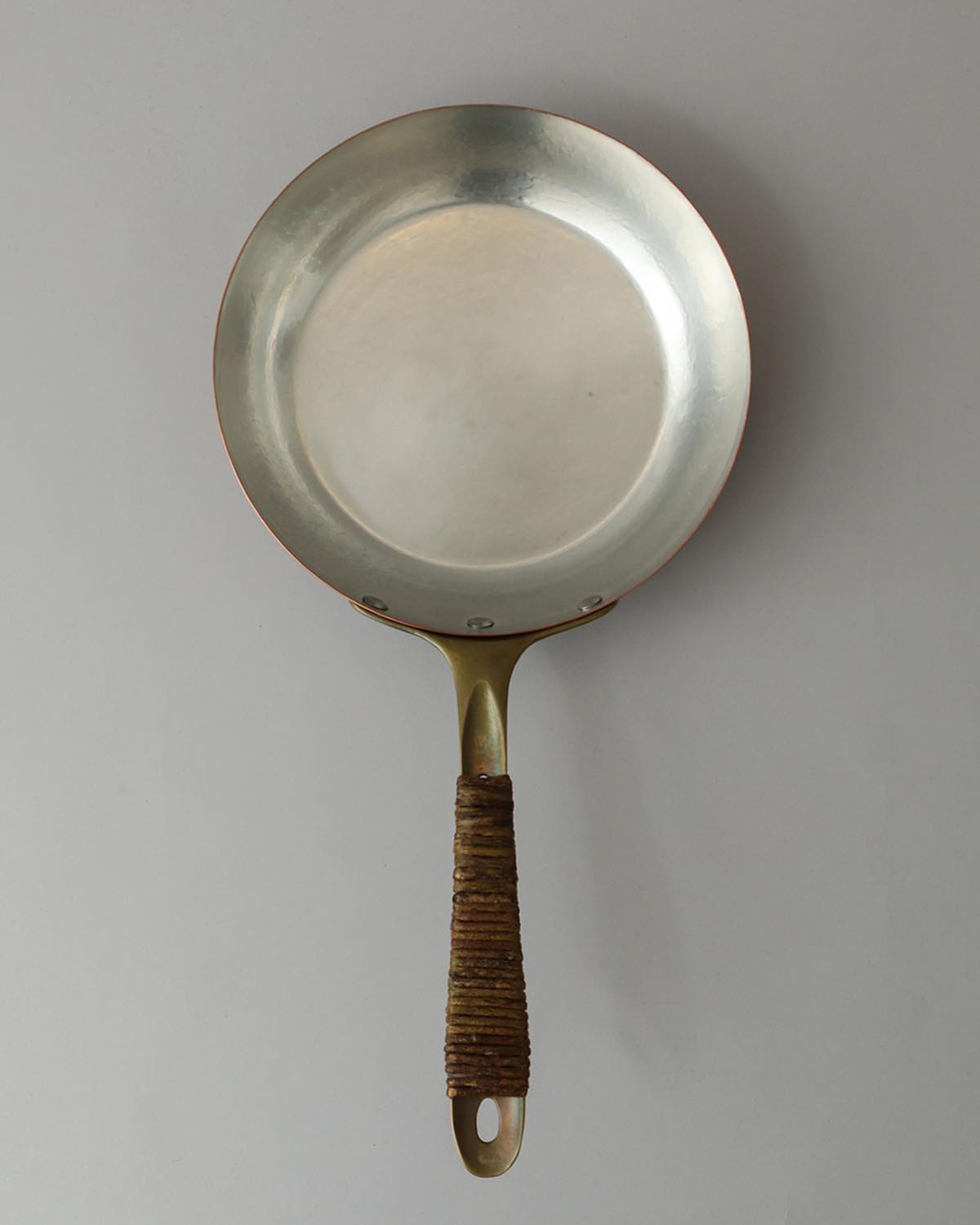 COPPER FRYING PAN 22cm RAW FINISH