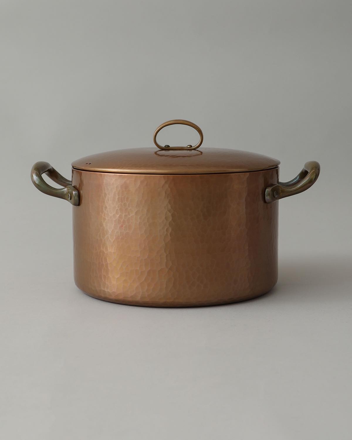 COPPER STEW POT 21-12CM  GOLD