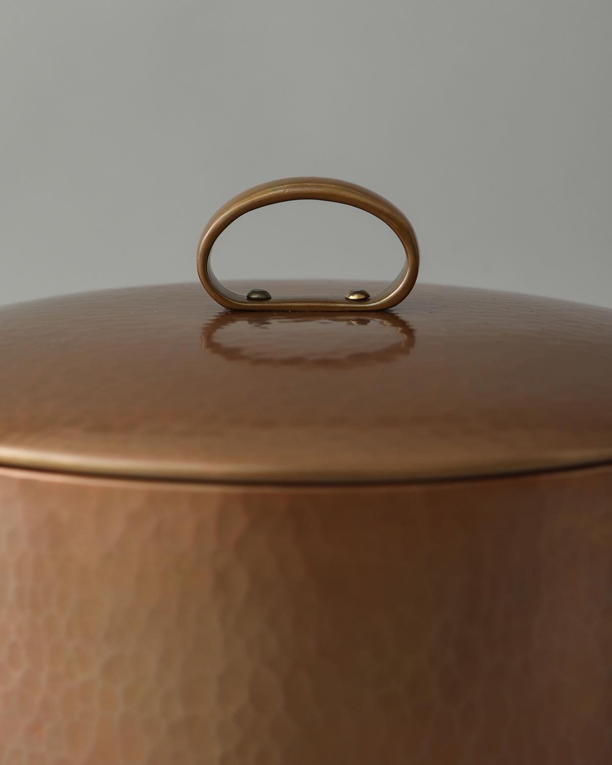 COPPER STEW POT 21-12CM  GOLD