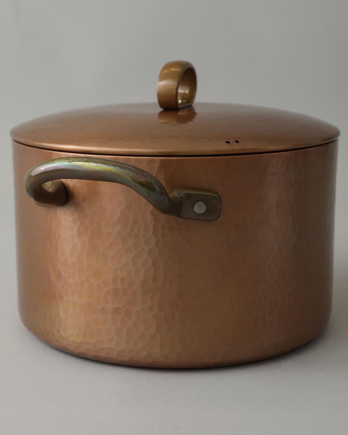 COPPER STEW POT 21-12CM  GOLD