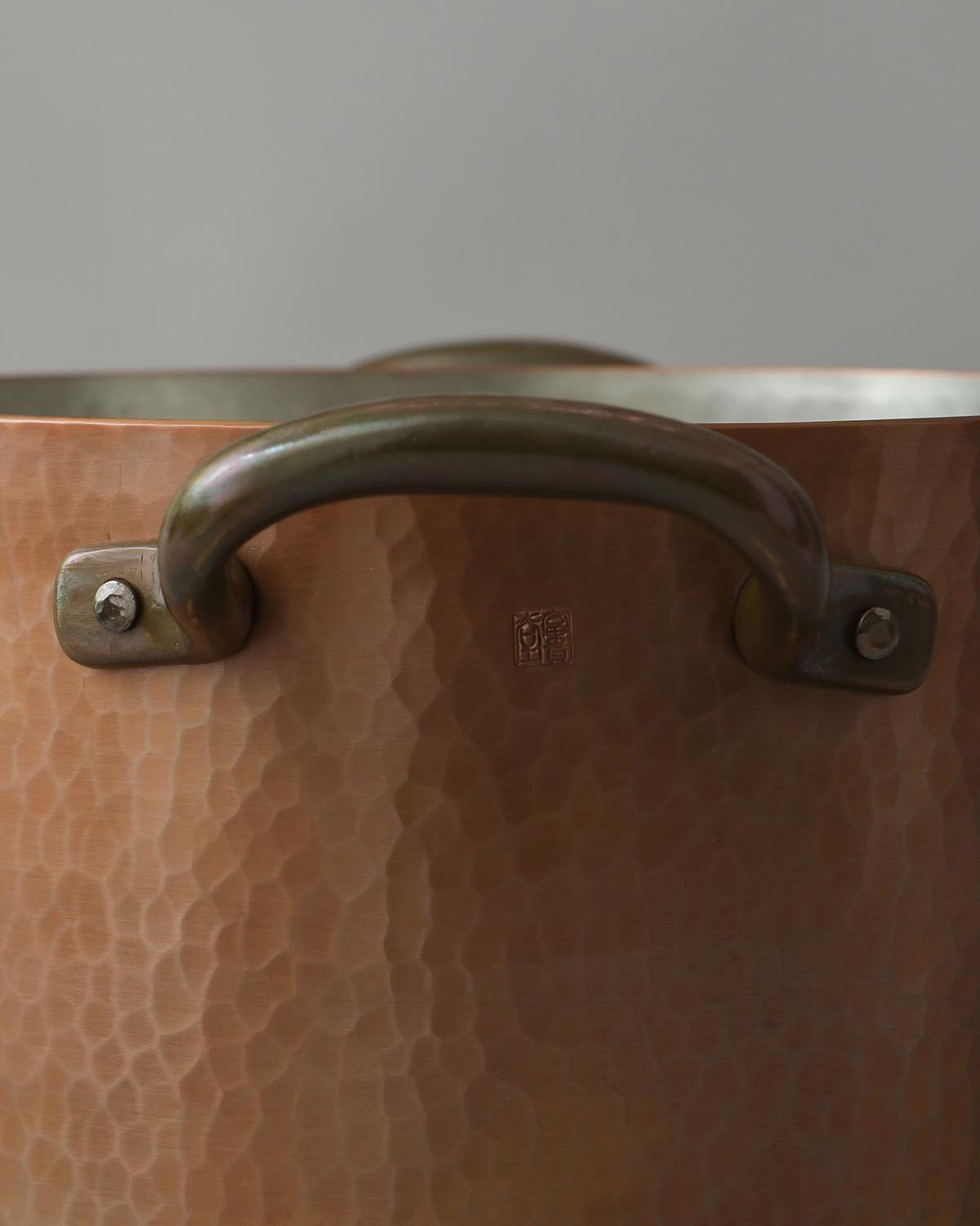 COPPER STEW POT 21-12CM  GOLD