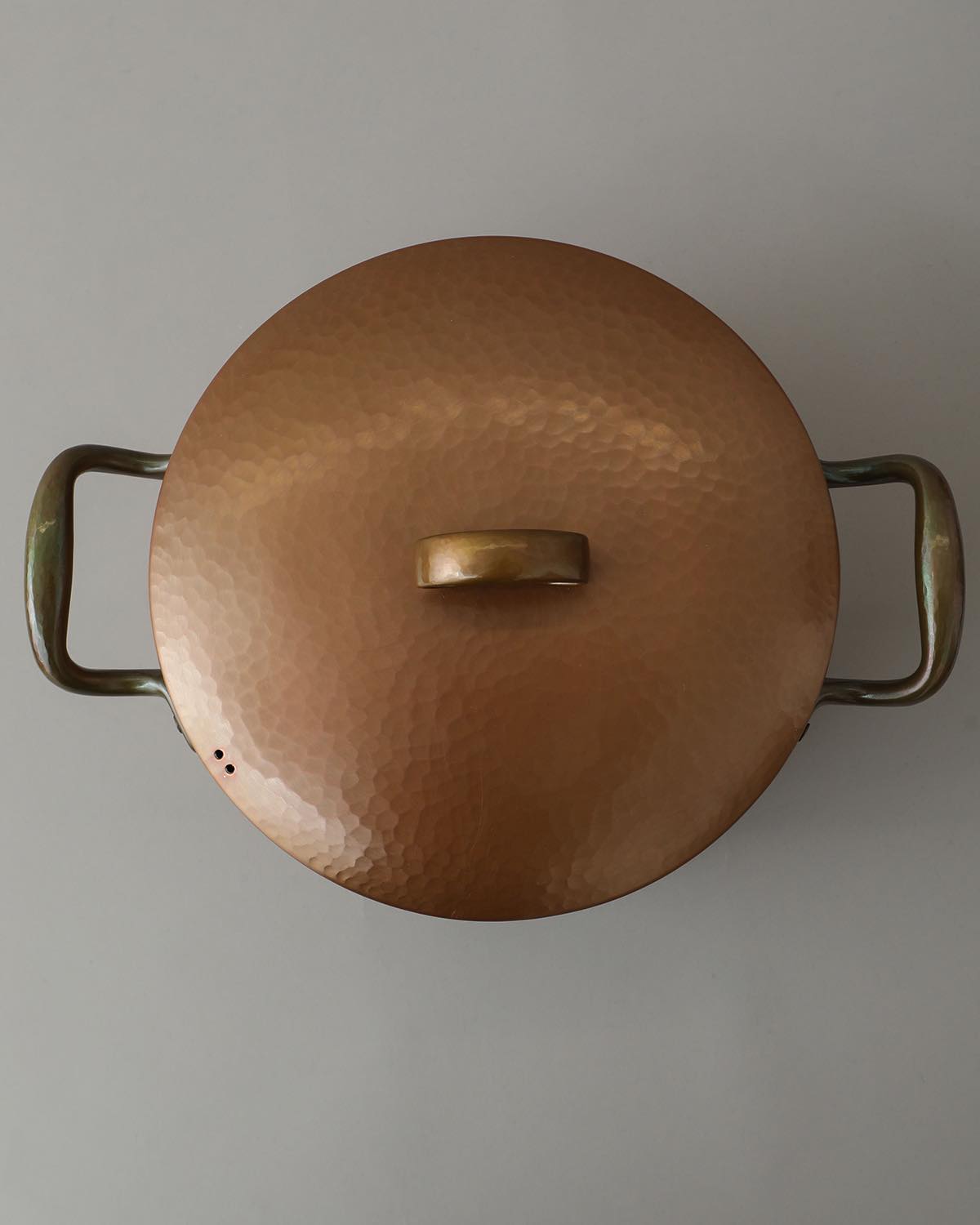 COPPER STEW POT 21-12CM  GOLD