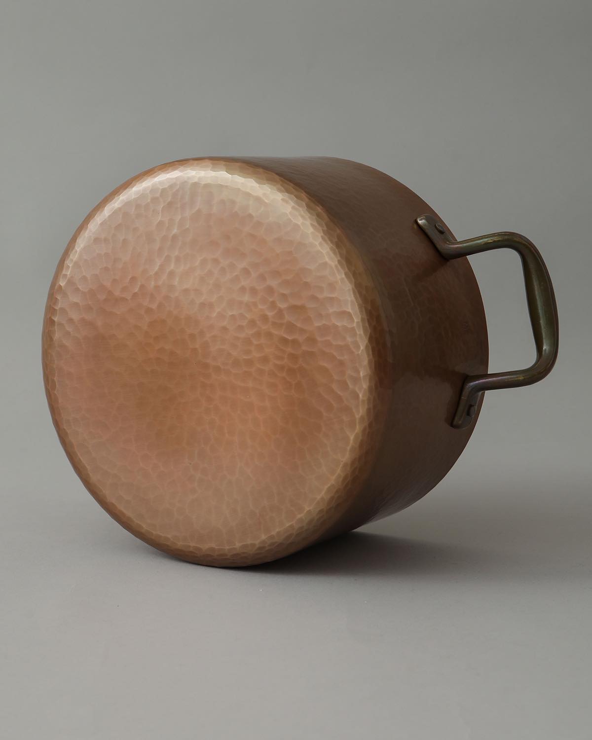 COPPER STEW POT 21-12CM  GOLD