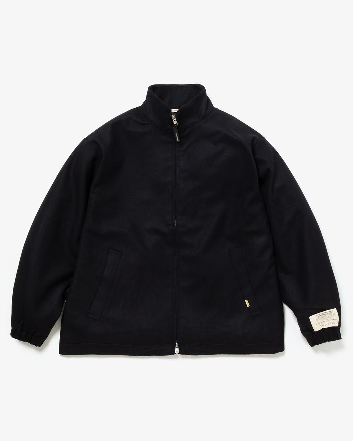 STAND COLLAR ZIP UP BLOUSON