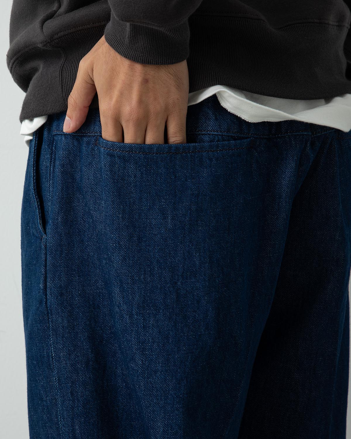 EASY WIDE TAPERED PANTS