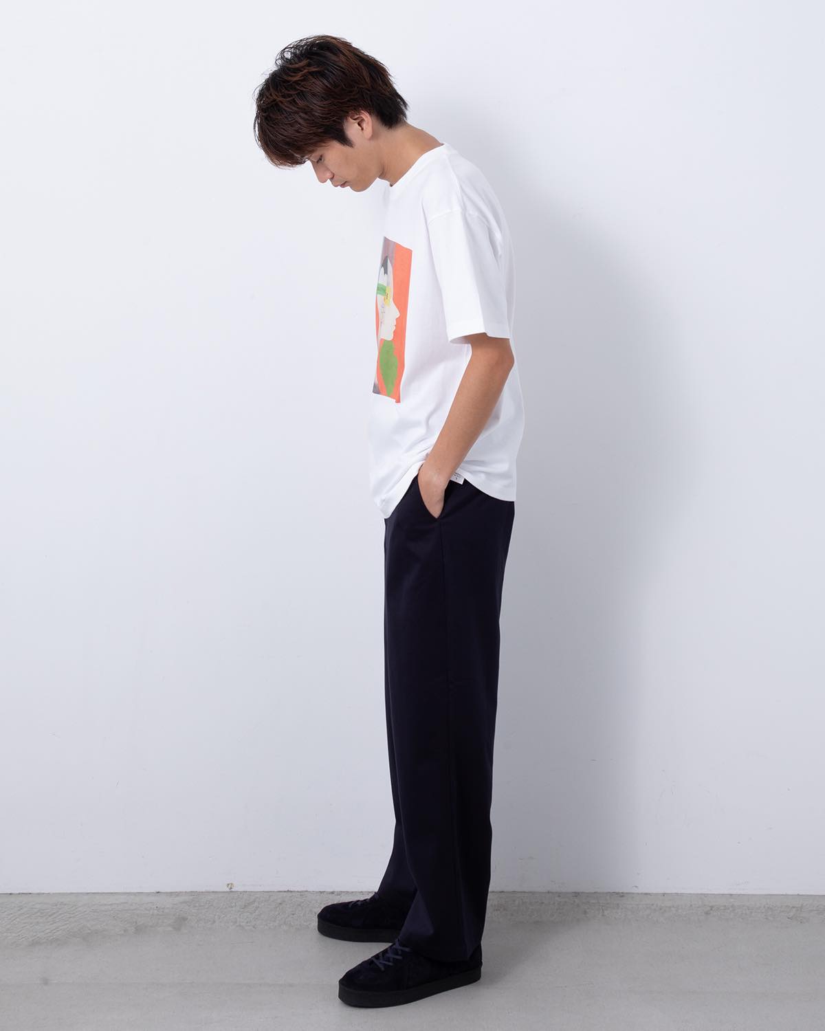 WIDE STRAIGHT WORK PANTS