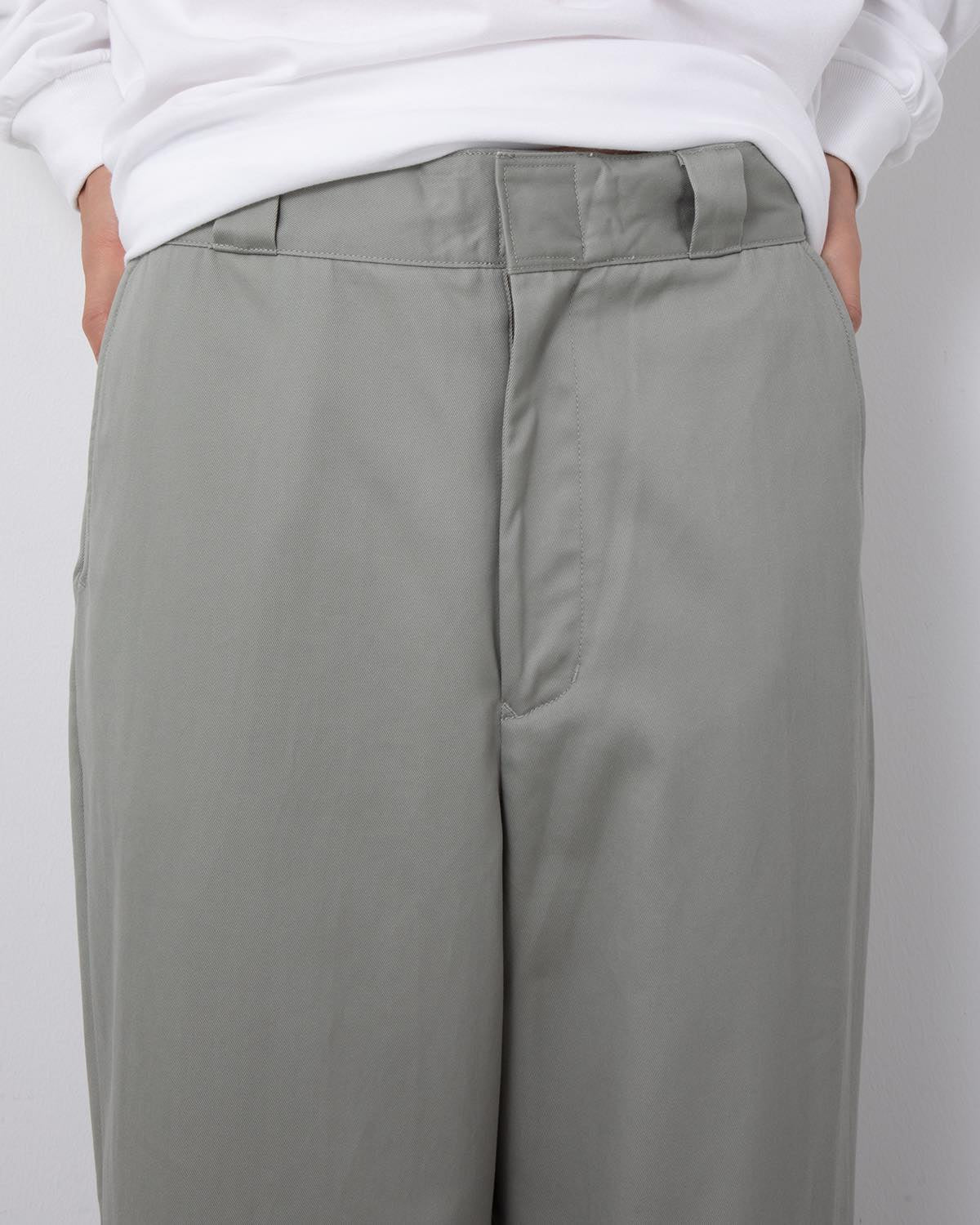 WIDE STRAIGHT WORK PANTS