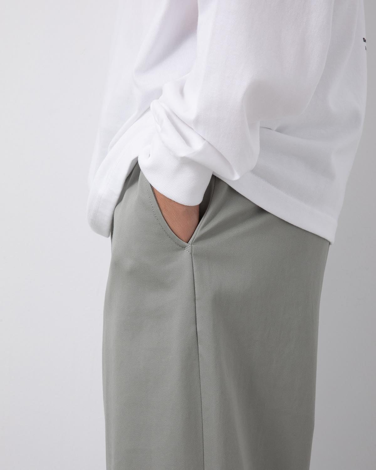 WIDE STRAIGHT WORK PANTS
