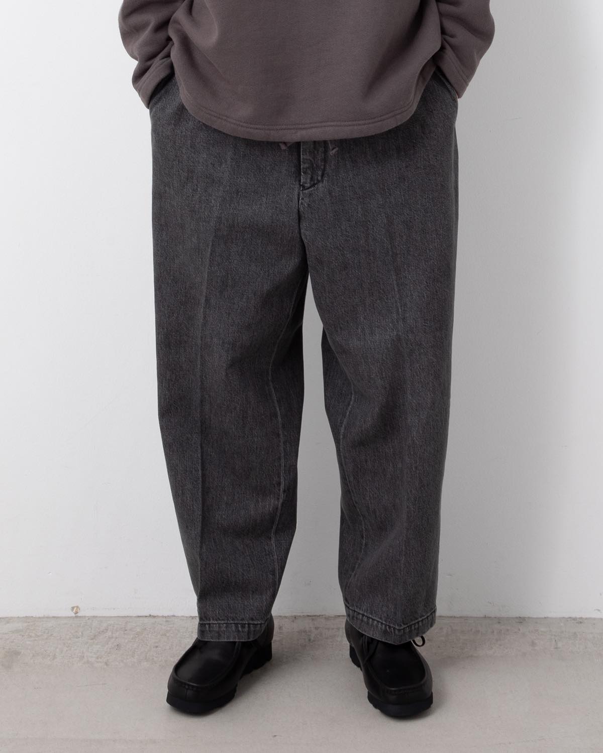 EASY WIDE TAPERED PANTS