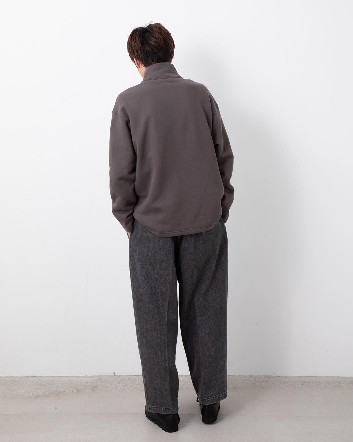 EASY WIDE TAPERED PANTS