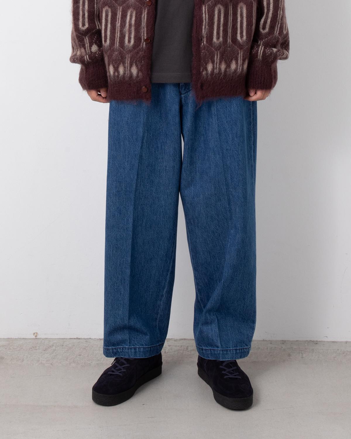 EASY WIDE TAPERED PANTS