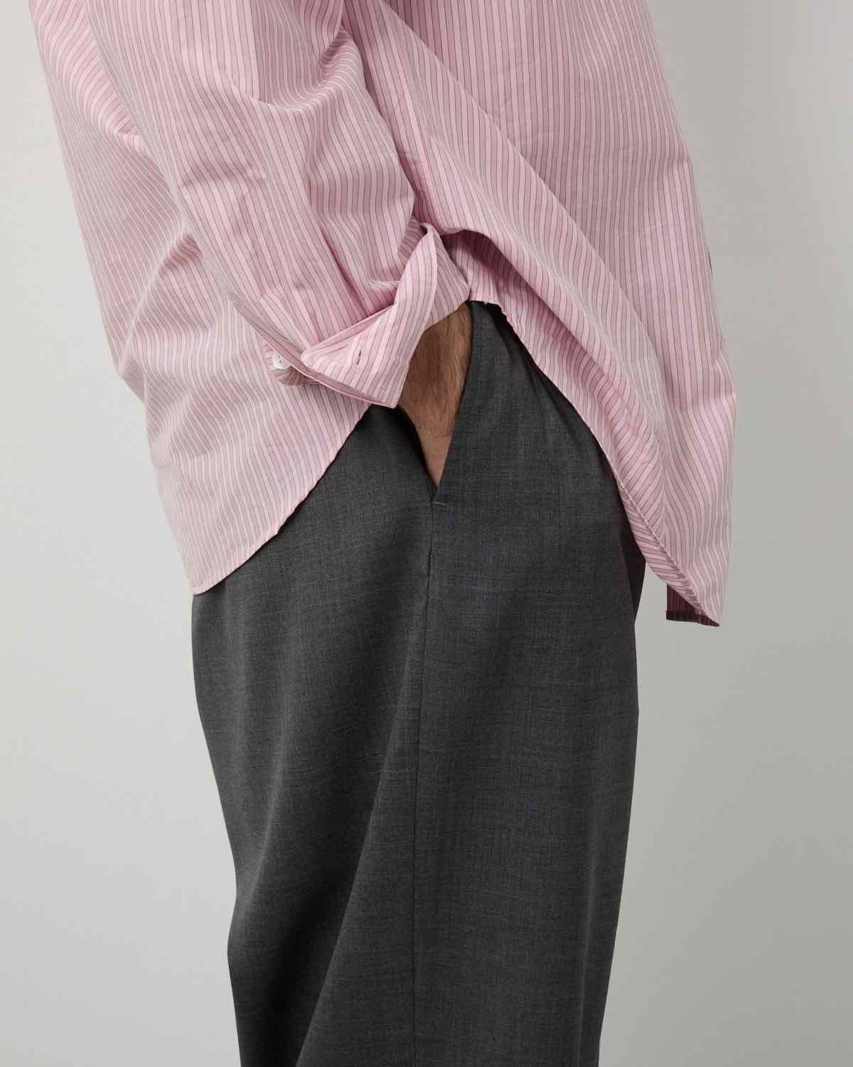 EASY WIDE TAPERED SLACKS