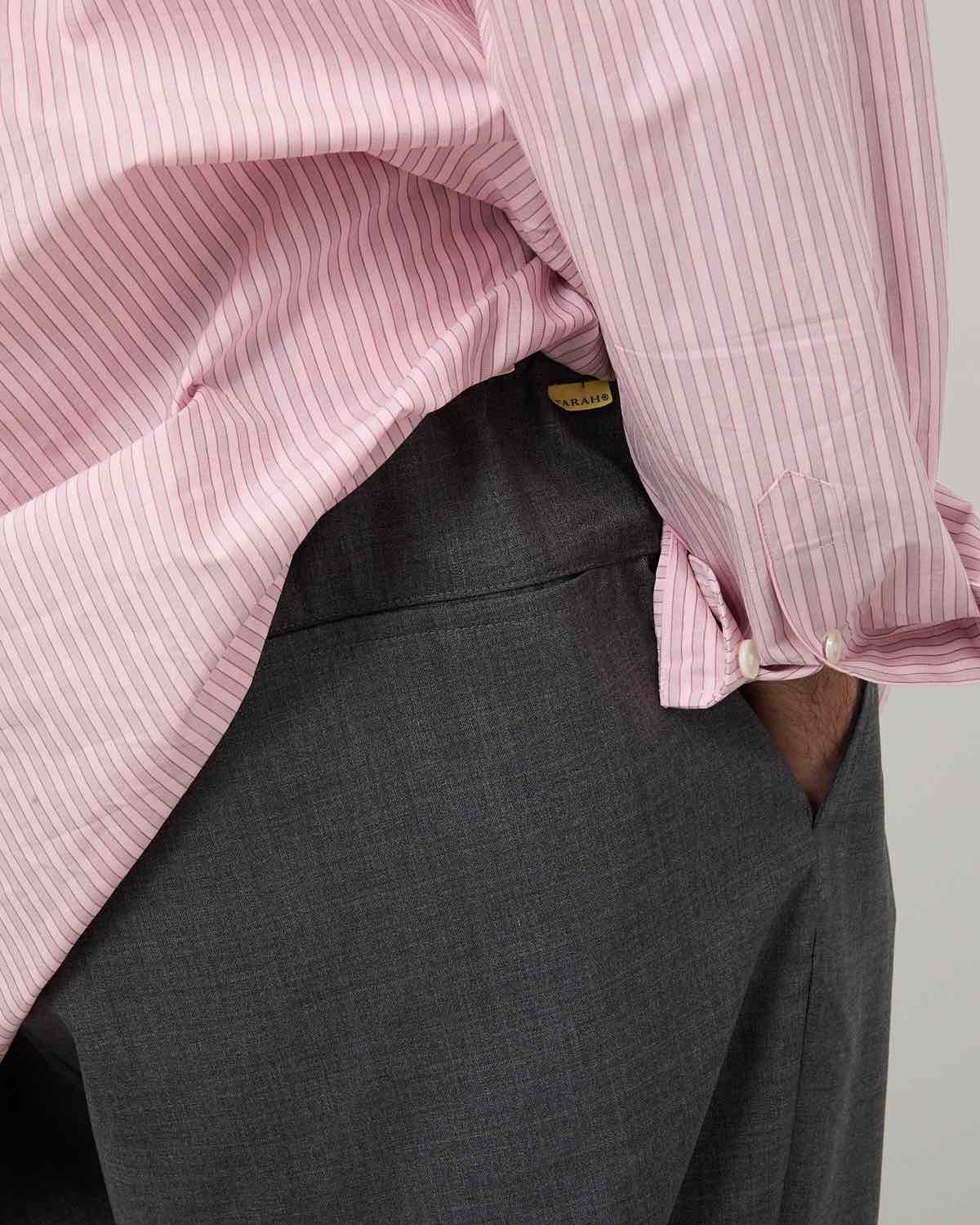 EASY WIDE TAPERED SLACKS