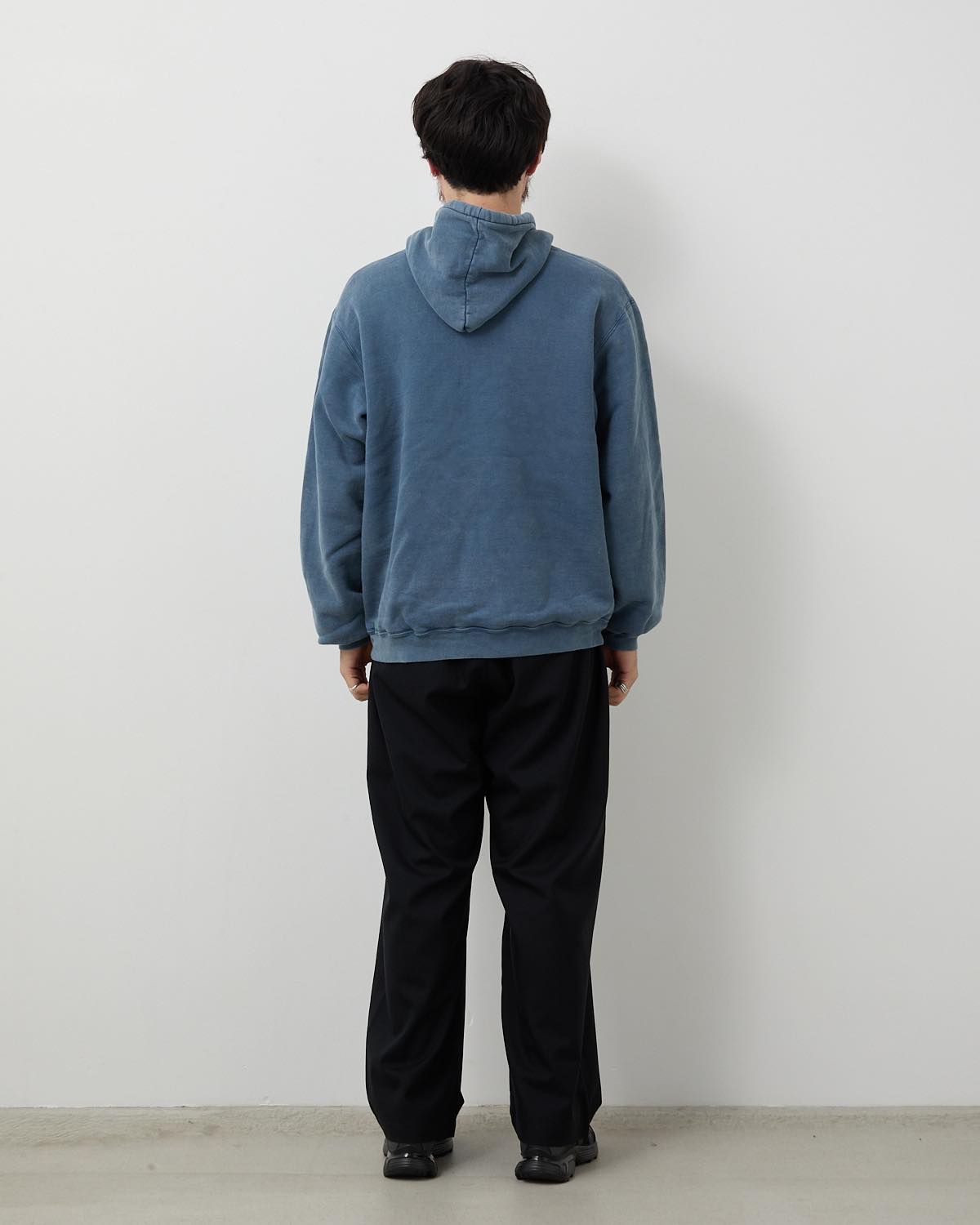 EASY WIDE TAPERED SLACKS