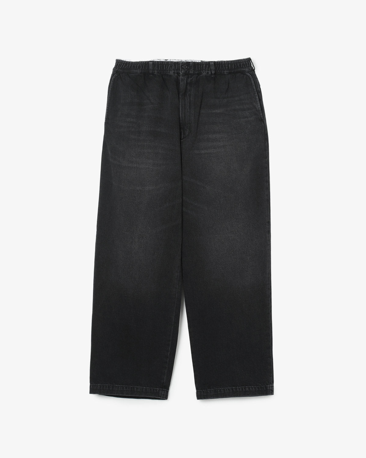 EASY WIDE TAPERED SLACKS