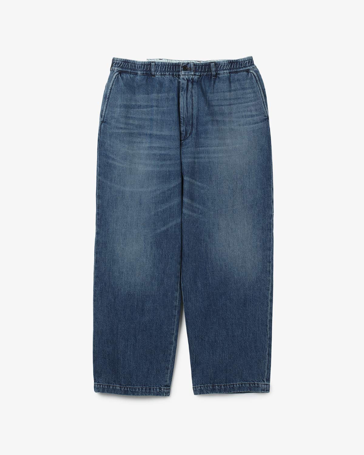 EASY WIDE TAPERED SLACKS